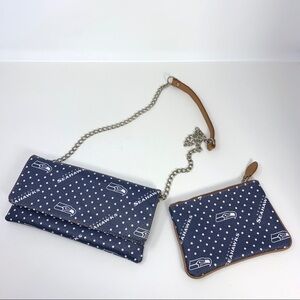 NFL Anastasio Moda Seattle Seahawks Leather Crossbody